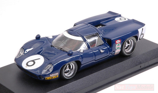 SCALE MODEL COMPATIBLE WITH LOLA T70 MKIII N.6 DNF LM 1968 J.EPSTEIN-E.NELSON 1:43 BEST MODEL BT9196-2