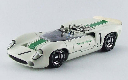 SCALE MODEL COMPATIBLE WITH LOLA T70 SPYDER N.1 WINNER MALLORY PARK 1966 D.HULME 1:43 BEST MODEL BT9553