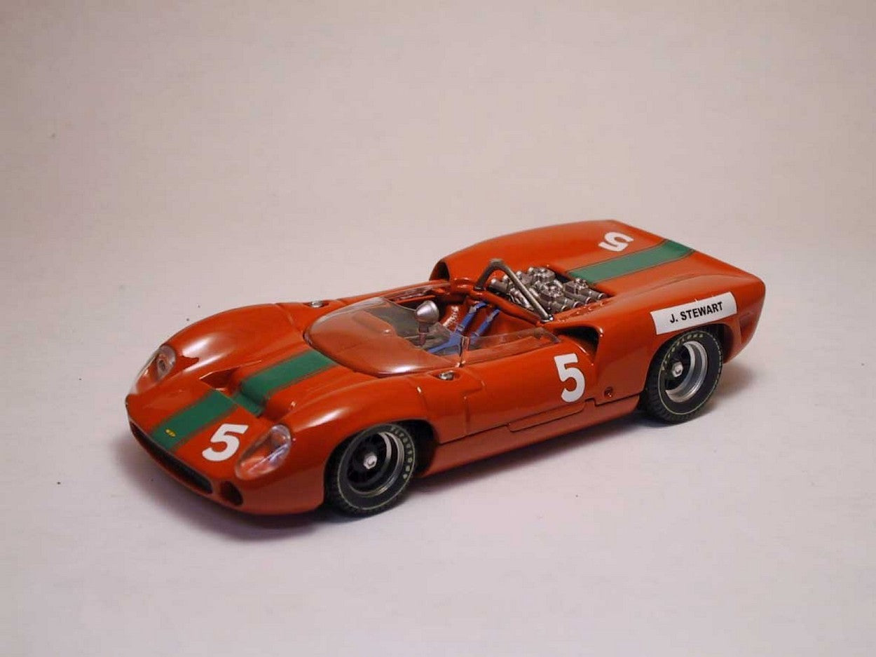 SCALE MODEL COMPATIBLE WITH LOLA T70 SPYDER N.5 3rd BRANDS HATCH 1965 JACKIE STEWART 1:43 BEST MODEL BT9178