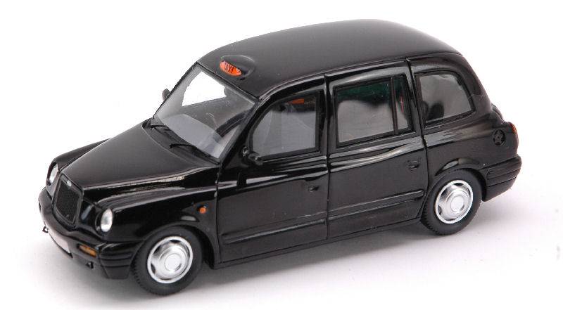 SCALE MODEL COMPATIBLE WITH LONDON TAXI TX 1 2002 BLACK 1:43 SPARK MODEL S0279