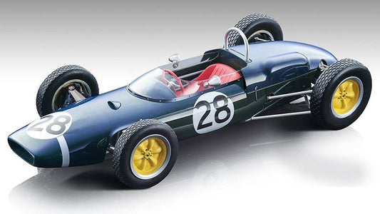 MODÈLE RÉDUIT COMPATIBLE AVEC LOTUS 21 N.28 GP D'ITALIE 1961 STIRLING MOSS 1:18 TECNOMODEL TMD18182C