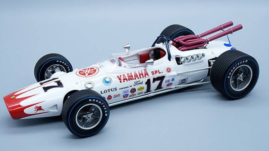 MODELLINO IN SCALA COMPATIBILE CON LOTUS 38 N.17 500 INDY 1965 D.GURNEY 1:18 TECNOMODEL TMD18176B