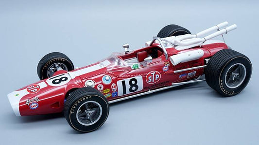 MODELLINO IN SCALA COMPATIBILE CON LOTUS 38 N.18 500 INDY 1966 A.UNSER 1:18 TECNOMODEL TMD18176D