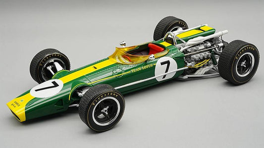 MODÈLE RÉDUIT COMPATIBLE AVEC LOTUS 43 GP D'AFRIQUE DU SUD 1967 JIM CLARK 1:18 TECNOMODEL TMD18188D