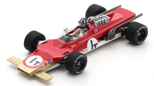 SCALE MODEL COMPATIBLE WITH LOTUS 63 GRAHAM HILL 1969 N.1T PRACTICE 63-01 DUTCH GP 1:43 SPARK MODEL S6350