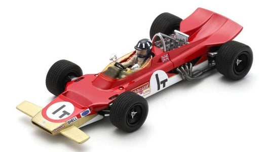 SCALE MODEL COMPATIBLE WITH LOTUS 63 GRAHAM HILL 1969 N.1T PRACTICE 63-02 DUTCH GP 1969 1:43 SPARK MODEL S6351