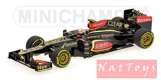 SCALE MODEL COMPATIBLE WITH LOTUS R.GROSJEAN 2013 1:43 MINICHAMPS PM410130008