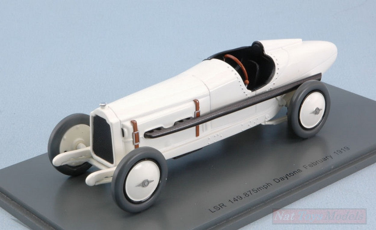 MODELLINO IN SCALA COMPATIBILE CON LSR 149,875 mph PACKARD 905 FLORIDA FEBRUARY 1919 RALPH DE PALMA 1:43 BIZARRE BZ1060