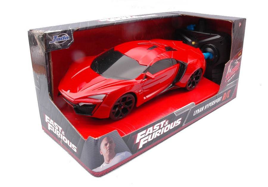 MODÈLE RÉDUIT COMPATIBLE AVEC RADIO COMMANDE LYKAN HYPERSPORT 1:24 JADA TOYS JADA98552