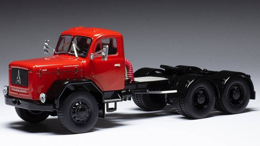 MODELE REDUIT COMPATIBLE AVEC MAGIRUS JUPITER 6x6 ROUGE 1:43 IXO MODEL TR120