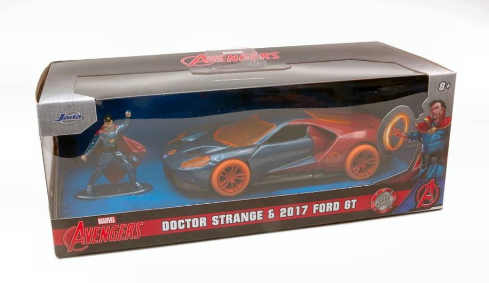 SCALE MODEL COMPATIBLE WITH MARVEL DOCTOR STRANGE GORD GT + FIGURES 1:32 JADA TOYS JADA23013