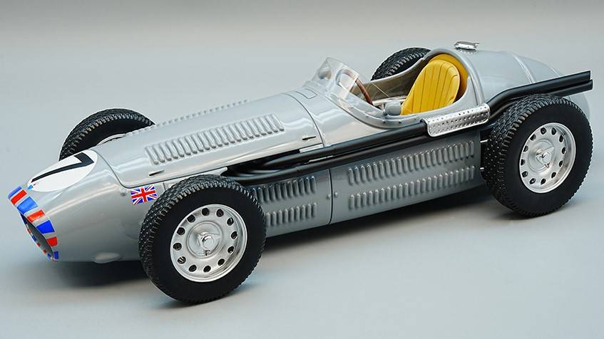 MODELLINO IN SCALA COMPATIBILE CON MASERATI 250 F WINNER CRYSTAL PALACE BARC 1955 M.HAWTHORN 1:18 TECNOMODEL TMD18187D