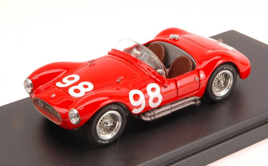 SCALE MODEL COMPATIBLE WITH MASERATI A 6 GCS N.98 2nd TARGA FLORIO 1953 E.GILETTI 1:43 BANG BG7335