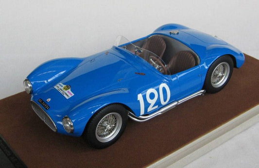 MODELLINO IN SCALA COMPATIBILE CON MASERATI A6 GCS N.120 6th TOUR DE FRANCE 1954 ESTAGER-PROTO 1:18 TECNOMODEL TMD1844F