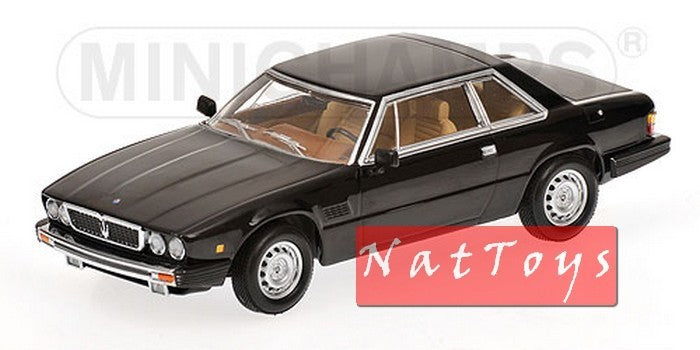 SCALE MODEL COMPATIBLE WITH MASERATI KYALAMI 1982 BLACK 1:43 MINICHAMPS PM433123960