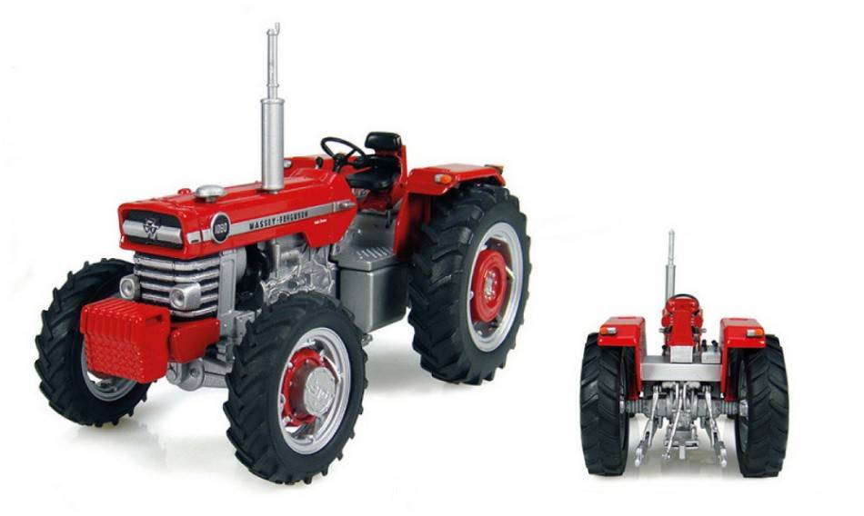 SCALE MODEL COMPATIBLE WITH MASSEY FERGUSON 1080 4WD 1970 1:32 UNIVERSAL HOBBIES UH4169