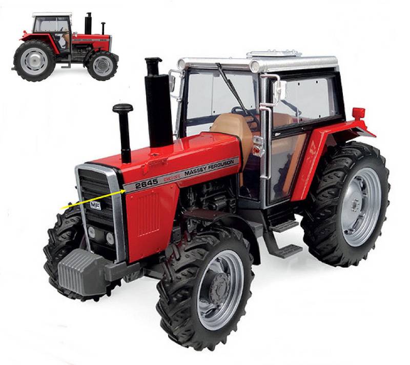 SCALE MODEL COMPATIBLE WITH MASSEY FERGUSON 2645 1:32 UNIVERSAL HOBBIES UH6368