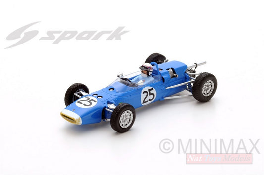 MODELLINO IN SCALA COMPATIBILE CON MATRA MS1 N.25 TEST GOODWOOD 1966 JACKIE STEWART 1:43 SPARK MODEL S5412