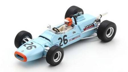 MODELLINO IN SCALA COMPATIBILE CON MATRA MS5 N.26 WINNER MONTHLERY F3 1968 J.P.JABOUILLE 1:43 SPARK MODEL SF288