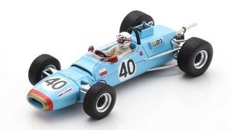 MODELLINO IN SCALA COMPATIBILE CON MATRA MS5 N.40 WINNER ROUEN F3 1968 ADAM POTOCKI 1:43 SPARK MODEL SF289