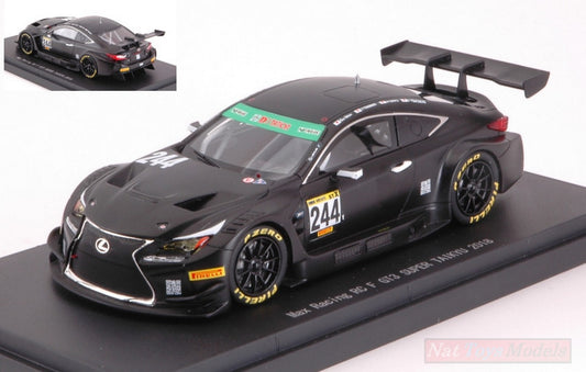 MODELLINO IN SCALA COMPATIBILE CON MAX RACING RC F GT3 N.244 SUPER TAIKYU 2018 1:43 EBBRO EB45701