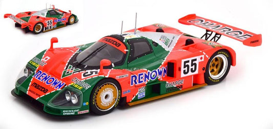 MODELLINO IN SCALA COMPATIBILE CON MAZDA 787B N.55 WINNER LE MANS 1991 WEIDLER-HERBERT-GACHOT 1:18 KK SCALE KKDC181331