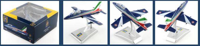 SCALE MODEL COMPATIBLE WITH MB-339A PAN FRECCE TRICOLORI NR.0 AM 2023 LIVERY 1:100 ITALERI IT48231