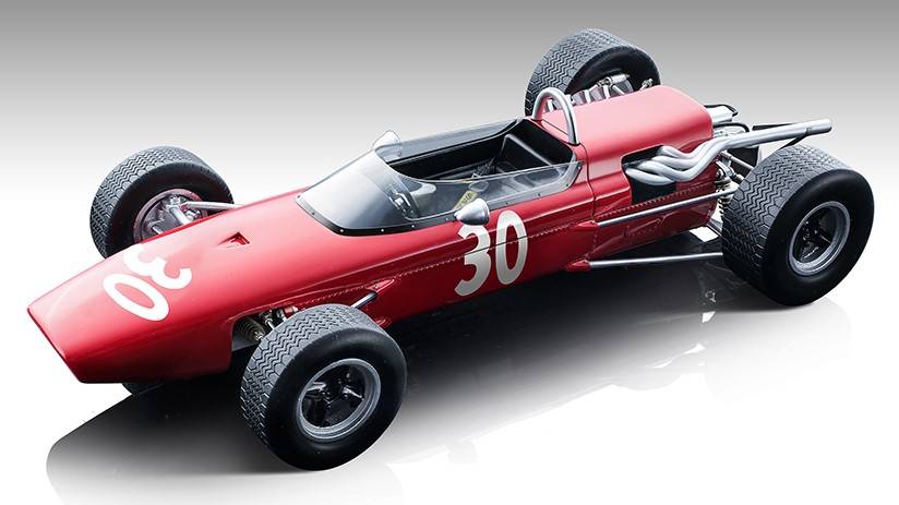 MODÈLE RÉDUIT COMPATIBLE AVEC MCLAREN M4A F2 N.30 LONDON TROPHY 1967 PIERCE COURAGE 1:18 TECNOMODEL TMD18264B