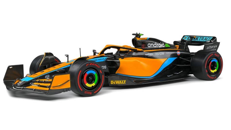 SCALE MODEL COMPATIBLE WITH MCLAREN MCL36 N.3 AUSTRALIA GP 2022 D.RICCIARDO 1:18 SOLID SL1809101