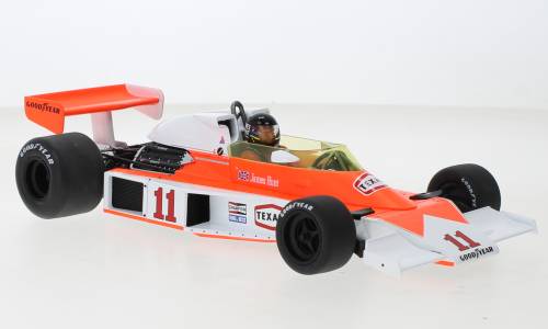 MODELLINO IN SCALA COMPATIBILE CON MCLREN M23 N.11 GP FRANCE 1976 J.HUNT W/DECALS 1:18 MODELCARGROUP MCG18612