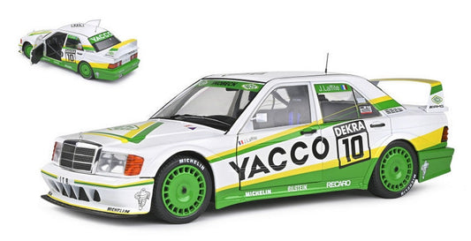 MODELLINO IN SCALA COMPATIBILE CON MERCEDES 190 EVO II N.10 DTM 1991 J.LAFITTE 1:18 SOLIDO SL1801006