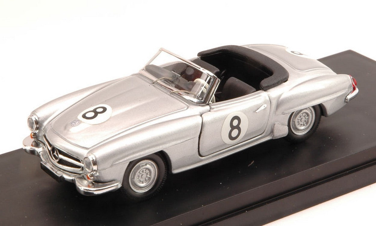 SCALE MODEL COMPATIBLE WITH MERCEDES 190 SL N.8 WINNER GP MACAU 1956 D.STEANE 1:43 RIO RI4485