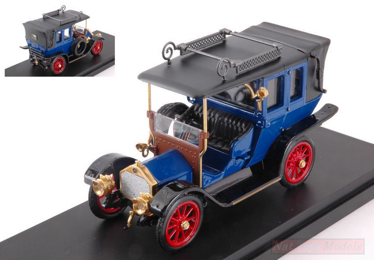 MODELLINO IN SCALA COMPATIBILE CON MERCEDES 20-35 LANDAULET 1909 MUSEO STOCCARDA 1:43 RIO RI4591