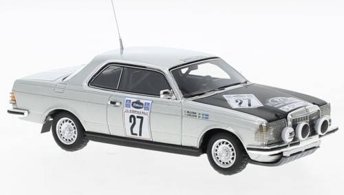 MODELLINO IN SCALA COMPATIBILE CON MERCEDES 280 CE N.27 RALLY ACROPOLIS 1980 CARLOSSON/BILLSTAM 1:43 NEO SCALE MODELS NEO46672