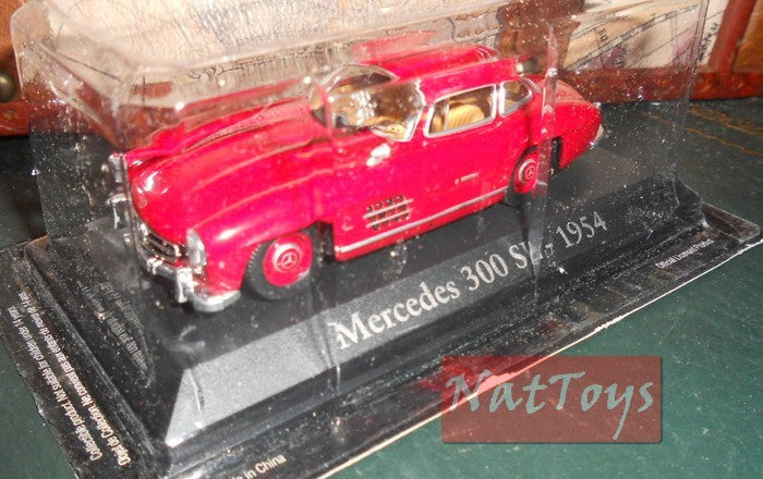 modellino editoria Mercedes 300 SL 1954 RBA Auto Indimenticabili Unforgettable Car DIE CAST 1:43