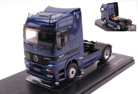 SCALE MODEL COMPATIBLE WITH MERCEDES ACTROS MP1 1995 MET.DARK BLUE 1:43 IXO MODEL TR121