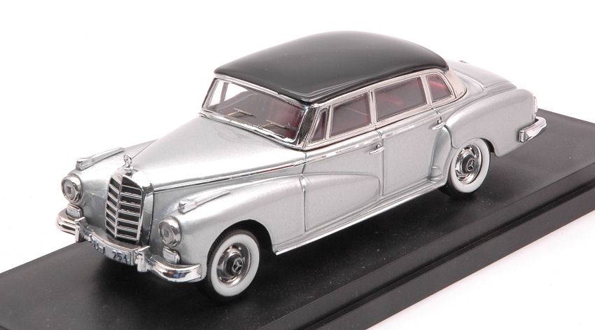 SCALE MODEL COMPATIBLE WITH MERCEDES ADENAUER 1951 GRAY 1:43 RIO RI4090-1