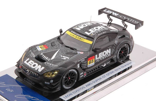 MODELE REDUIT COMPATIBLE AVEC MERCEDES AMG N.65 SUPER GT300 2018 H.KUROSAWA-N.GAMOU 1:43 EBBRO EB45622