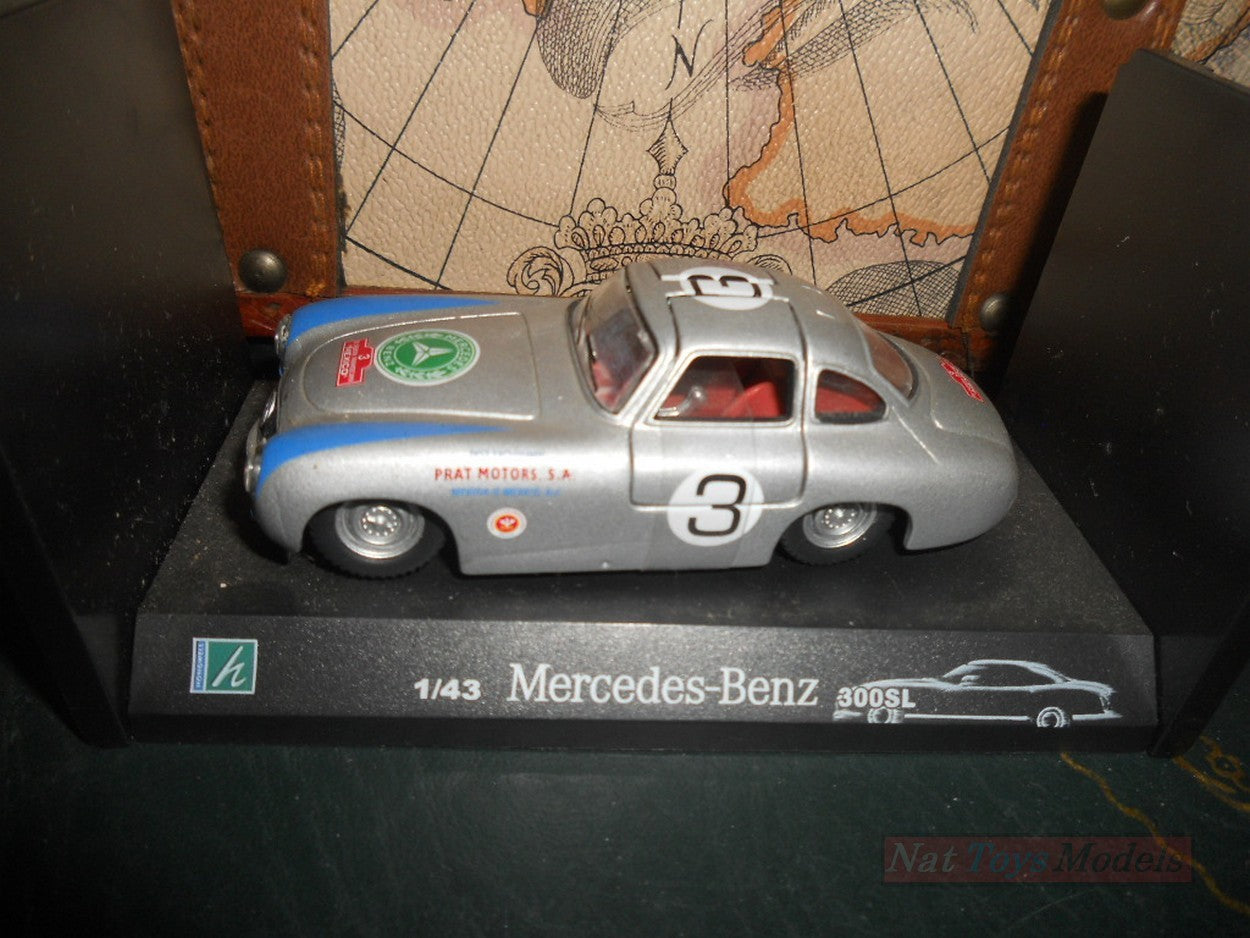 editorial model Mercedes Benz 300SL Silver Classic 1:43 PUBLISHING