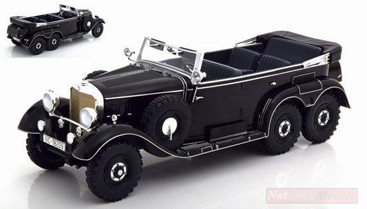 SCALE MODEL COMPATIBLE WITH MERCEDES G4 (W31) BLACK 1:18 MODELCARGROUP MCG18209