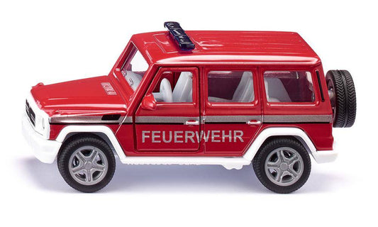 SCALE MODEL COMPATIBLE WITH MERCEDES G65 FIRE ENGINE 1:50 SIKU SK2306