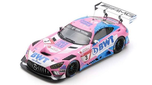 MODELLINO IN SCALA COMPATIBILE CON MERCEDES GT3 N.3 2nd 24 H NURBURGRING 2022 GOTZ-SCHILLER-CHRISTOD.1:18 SPARK MODEL 18SG058