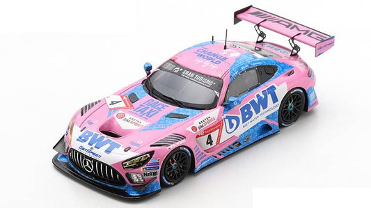 MODELLINO IN SCALA COMPATIBILE CON MERCEDES GT3 N.4 3rd 24 H NURBURGRING 2022 ENGEL-GOUNON-JUNCADELLA 1:43 SPARK MODEL SG841