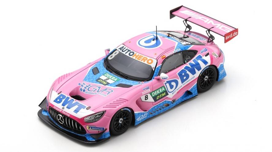 MODELLINO IN SCALA COMPATIBILE CON MERCEDES GT3 N.8 DTM 2021 DANIEL JUNCADELLA 1:43 SPARK MODEL SG792