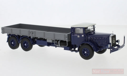 SCALE MODEL COMPATIBLE WITH MERCEDES L 10000 1937 DARK BLUE/GREY 1:43 NEO SCALE MODELS NEO46720