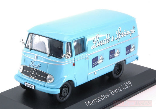 SCALE MODEL COMPATIBLE WITH MERCEDES L319 1959 LINDT &amp; SPRUNGLI 1:43 NOREV NV351144