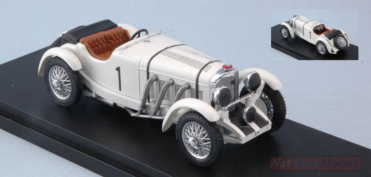 MODELLINO IN SCALA COMPATIBILE CON MERCEDES SSK N.1 DNF LM 1932 M.FOUCRET-P.FOUCRET 1:43 RIO RI4595