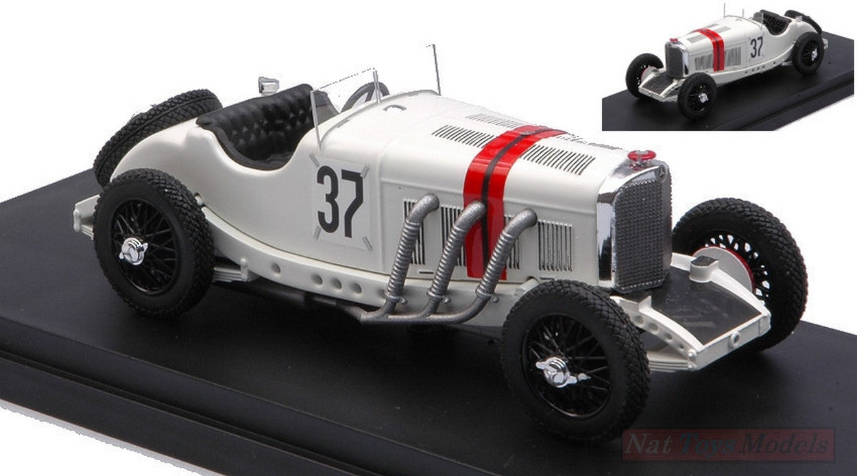 MODELLINO IN SCALA COMPATIBILE CON MERCEDES SSK N.37 WINNER AVUS 1931 R.CARACCIOLA 1:43 RIO RI4619