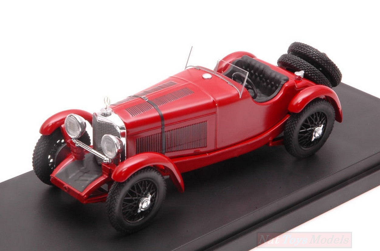 MODELLINO IN SCALA COMPATIBILE CON MERCEDES SSK SUPER-SPORT-KURZ 1928 RED 1:43 RIO RI4533