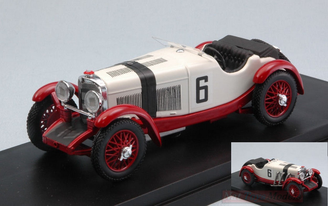 MODELLINO IN SCALA COMPATIBILE CON MERCEDES SSKL N.6 WINNER NURBURGRING 1927 R.CARACCIOLA 1:43 RIO RI4535